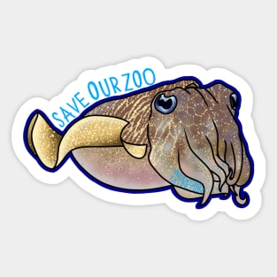 Day 6- Curious Cuttlefish Sticker